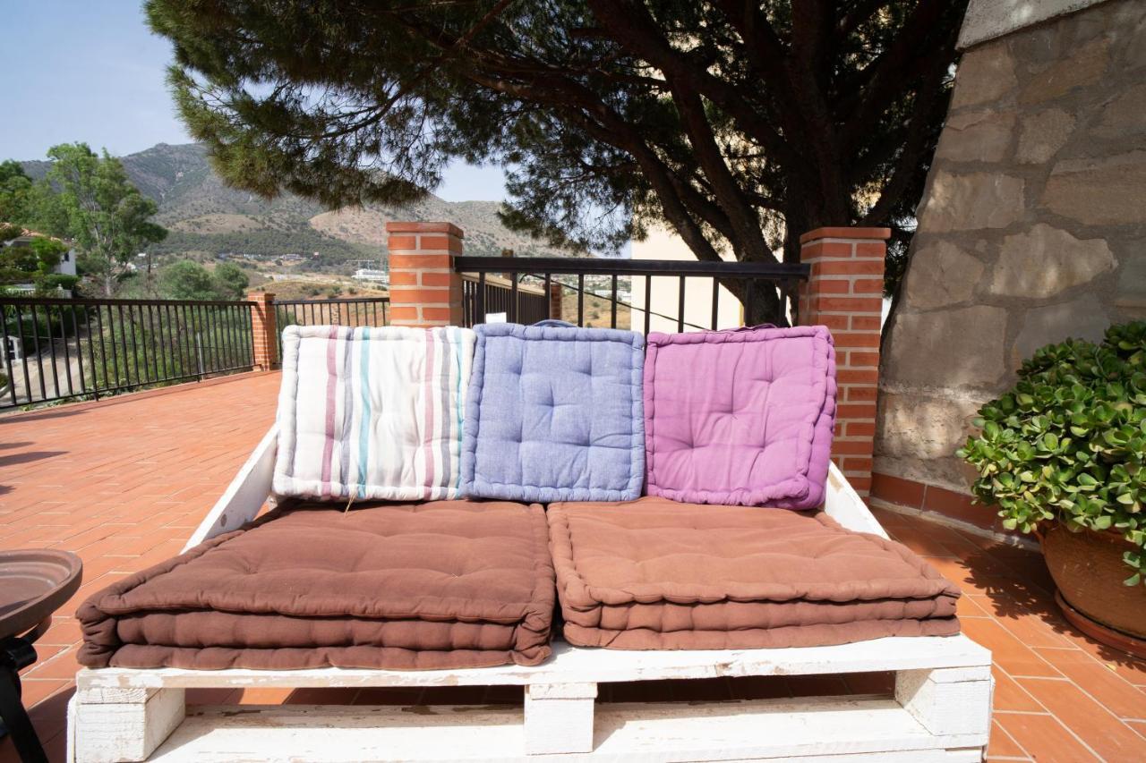 Casa Ancladero Big Rooftop Terrace, 2 Bedroom Guesthouse W Garden And View Fuengirola Buitenkant foto