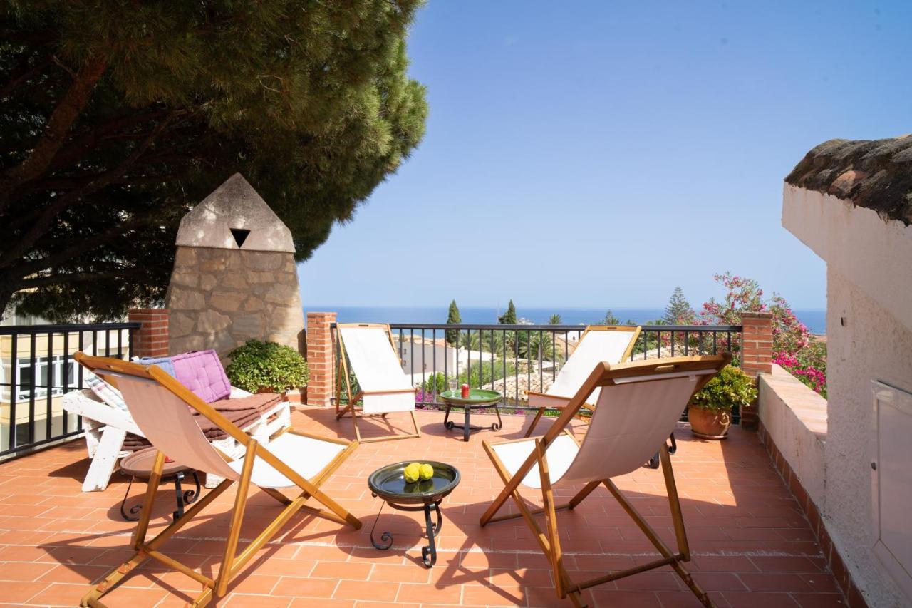 Casa Ancladero Big Rooftop Terrace, 2 Bedroom Guesthouse W Garden And View Fuengirola Buitenkant foto