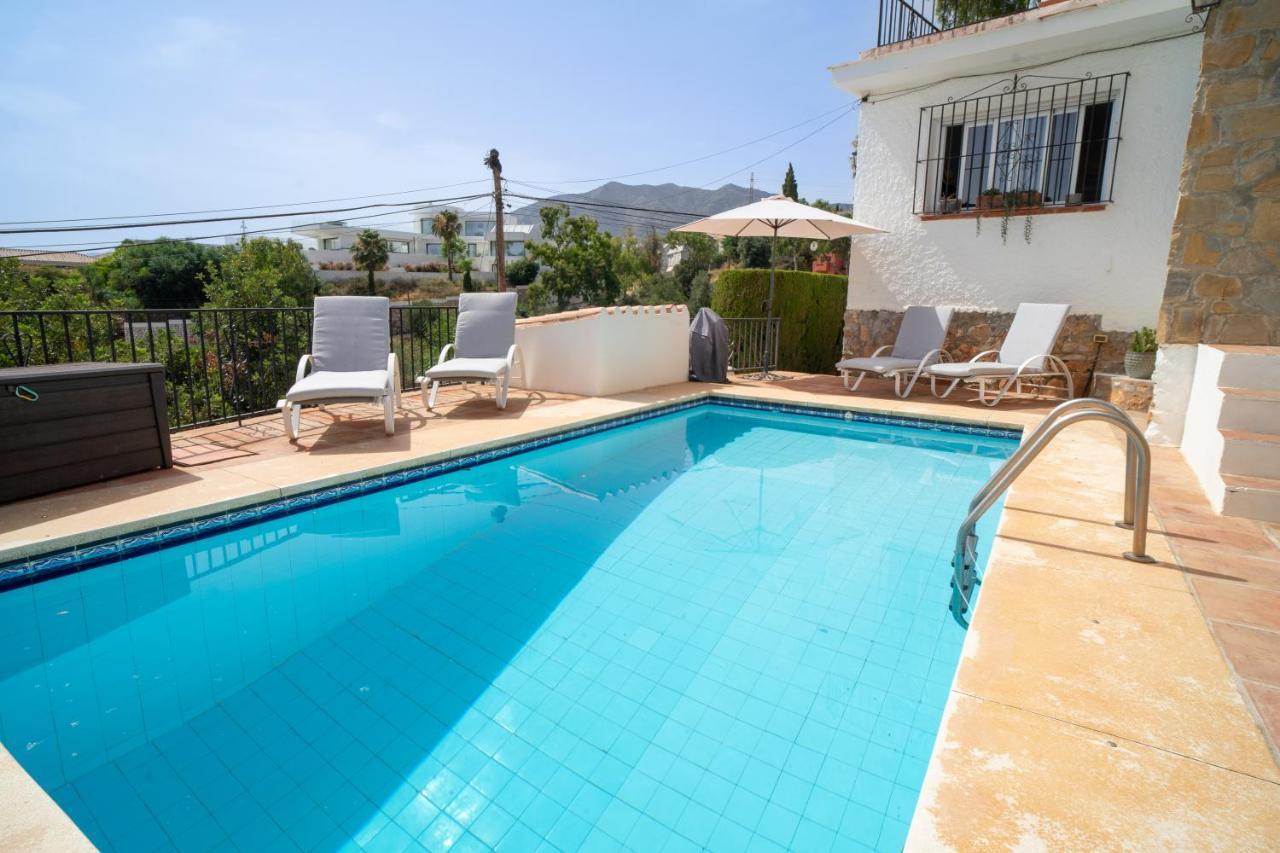 Casa Ancladero Big Rooftop Terrace, 2 Bedroom Guesthouse W Garden And View Fuengirola Buitenkant foto